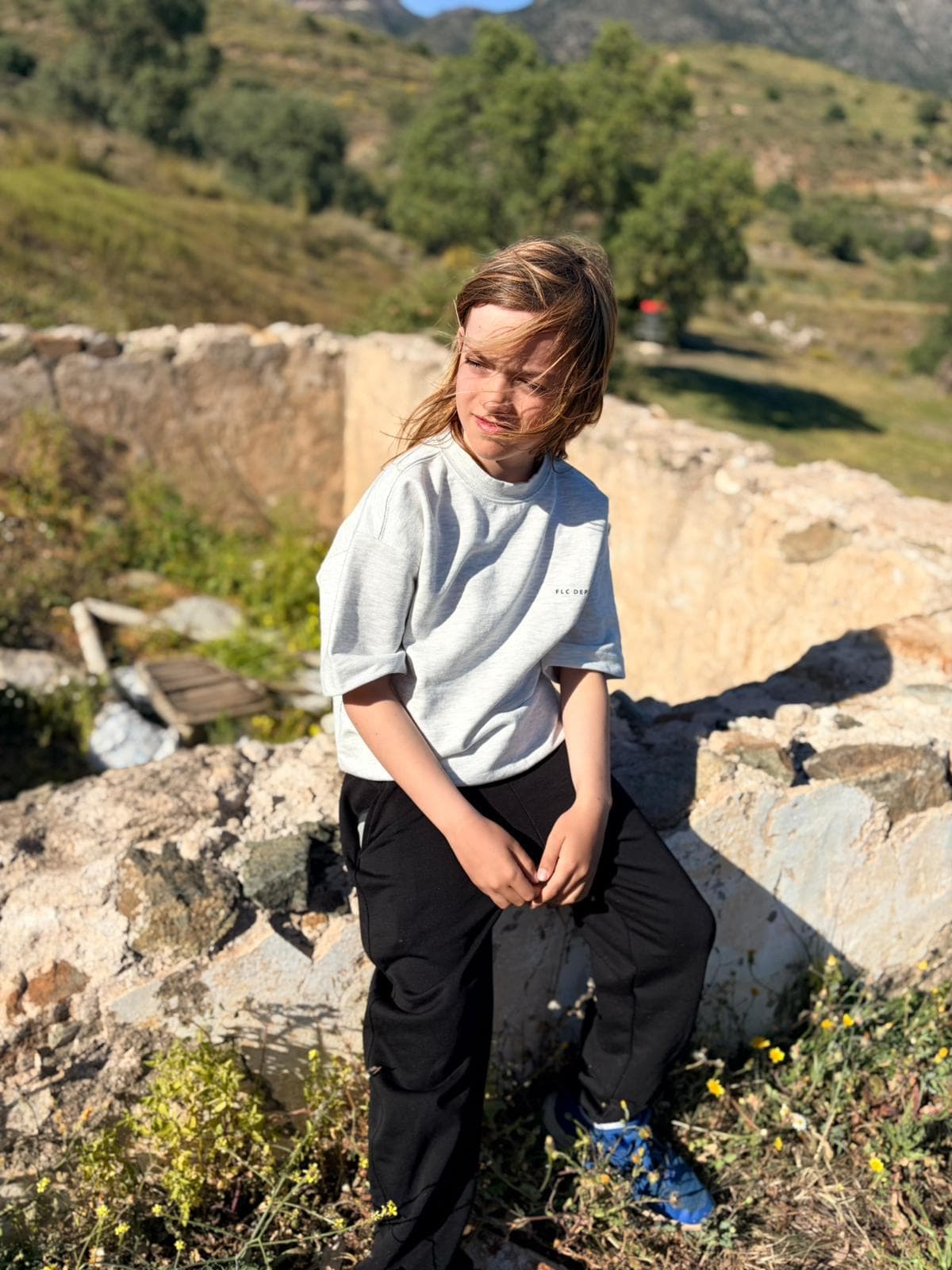 Oliver en la naturaleza